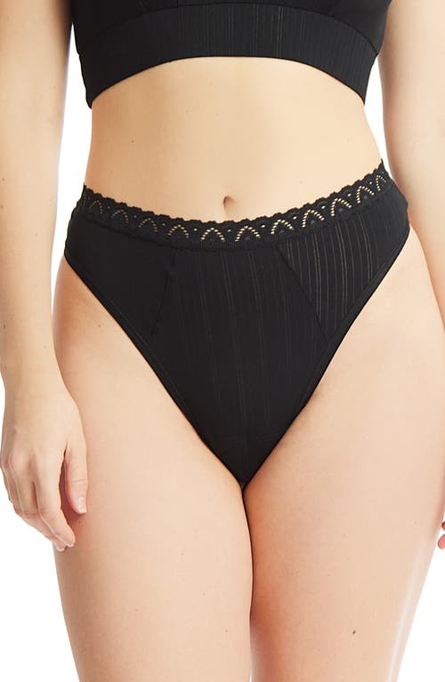 Hanky Panky MellowLuxe High Cut Thong at Nordstrom,