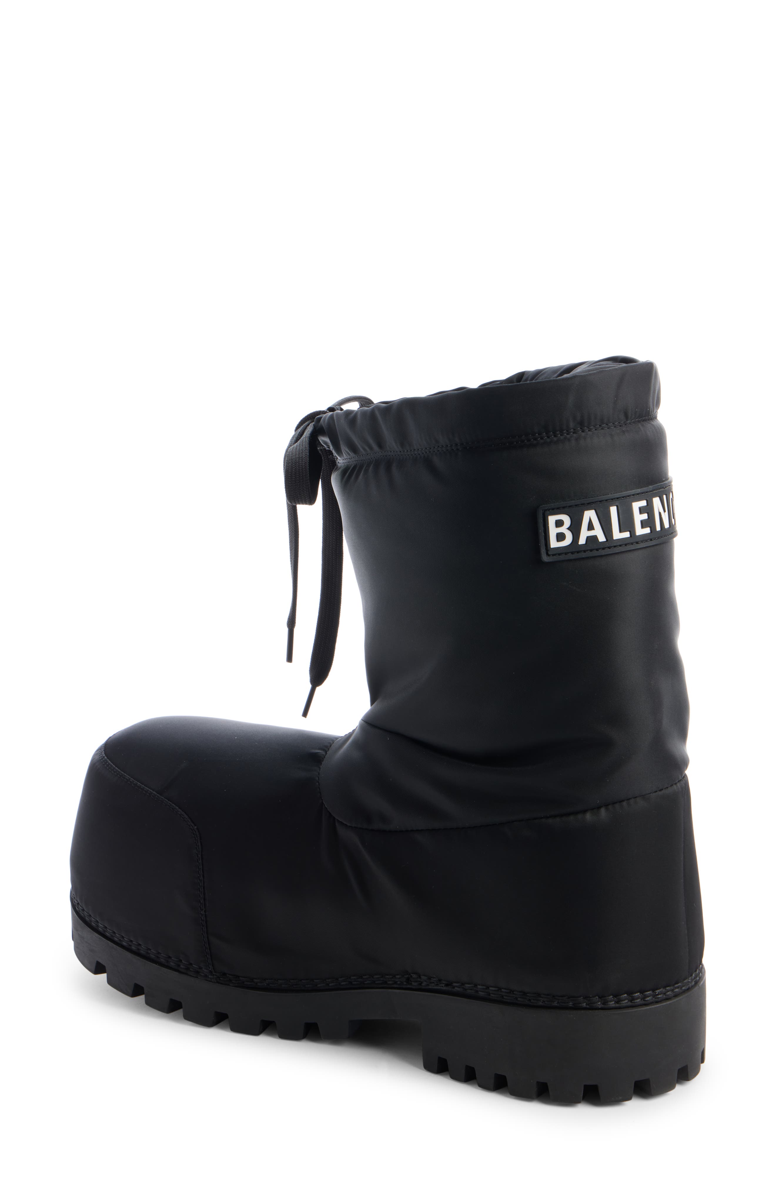 Balenciaga Alaska Low snow boots - BLACK