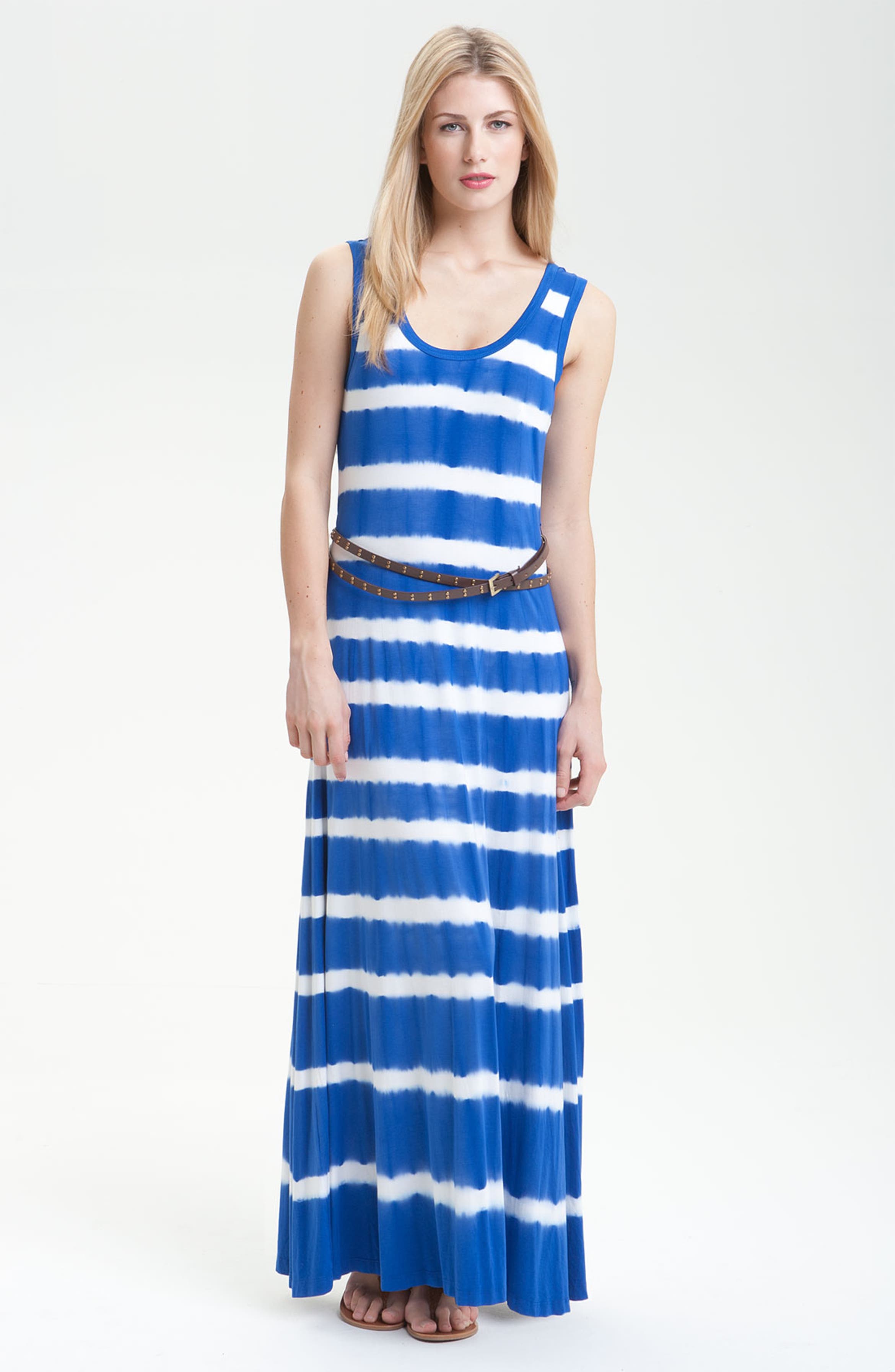 Calvin Klein Tie Dye Maxi Dress | Nordstrom