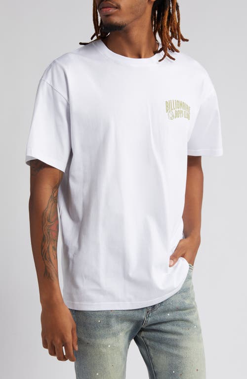 Billionaire Boys Club Small Arch Logo Graphic T-Shirt in White at Nordstrom, Size Xx-Large R