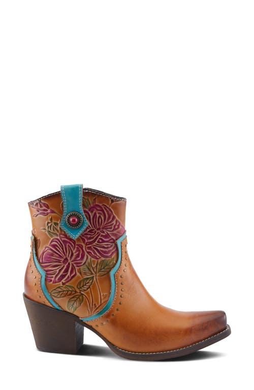 L'artiste By Spring Step Rebamac Western Boot In Camel