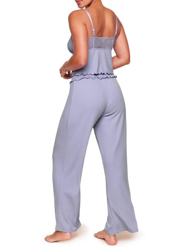 Adore Me Valencia Pajama Cami And Pants Set In Medium Purple