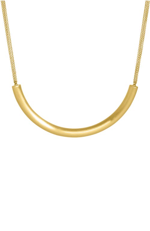 Dean Davidson Crescent Bar Collar Necklace in Gold