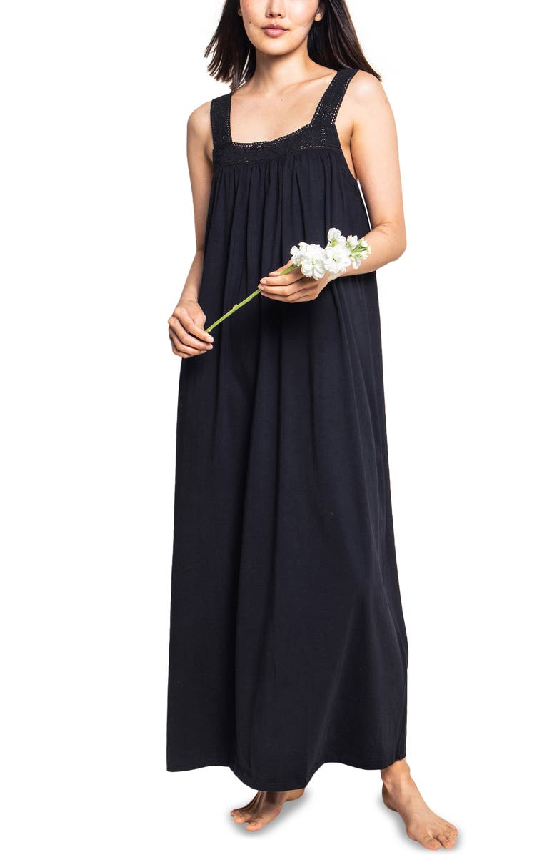Petite Plume Camille Luxe Pima Cotton Nightgown | Nordstrom