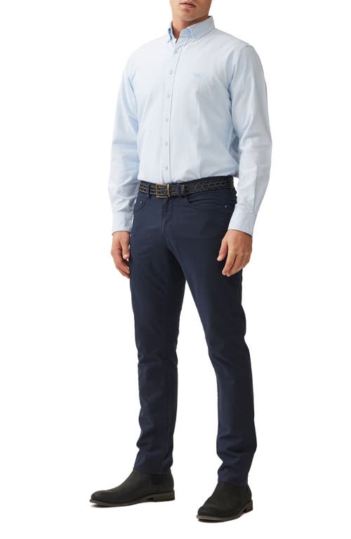 Rodd & Gunn Classic Oxford Shirt In Powder Blue