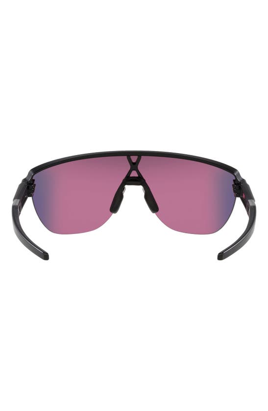 Oakley Womens Black Oo9248 Corridor Shield-shape Acetate Sunglasses In Black Grey