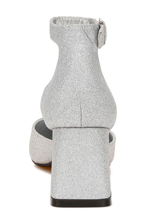 London Rag Taznia Ankle Strap Pump In Silver