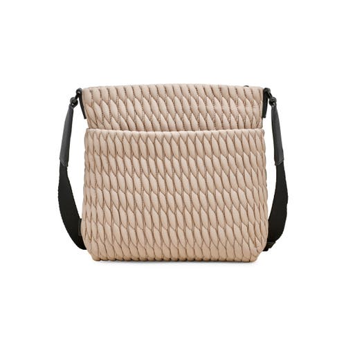 Shop Dkny Mack Nylon Crossbody Bag In Light Khaki