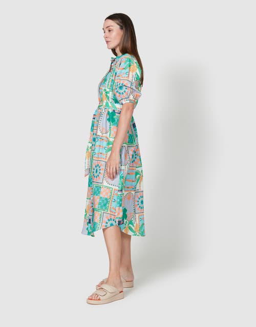 Walnut Melbourne Berlin Shirt Dress In Copacabana