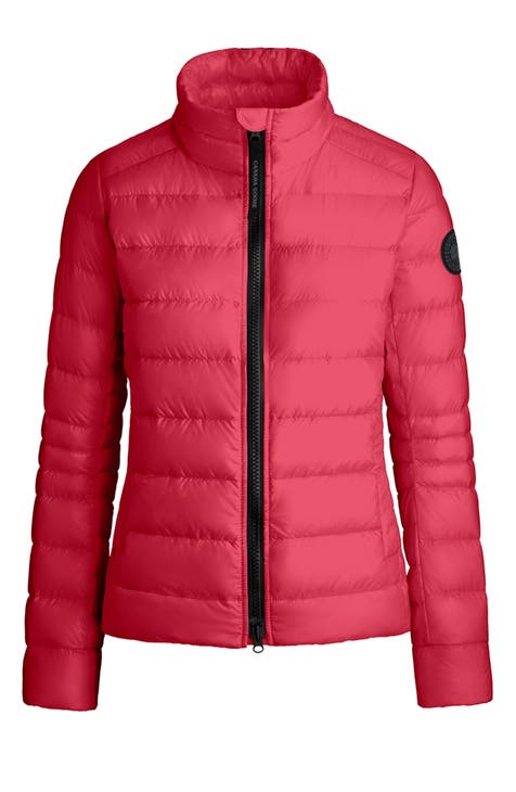 Canada Goose Women's Red Polyester Down Jacket