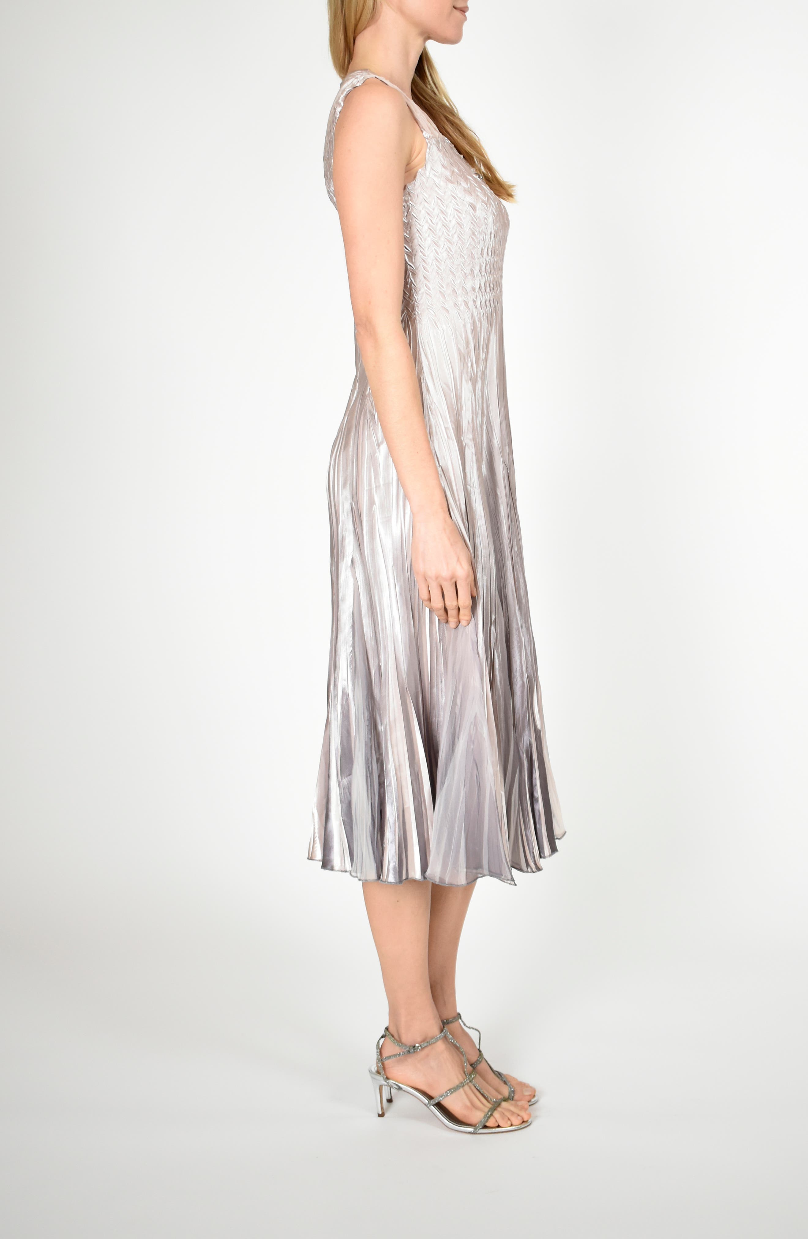 chiffon dress with jacket