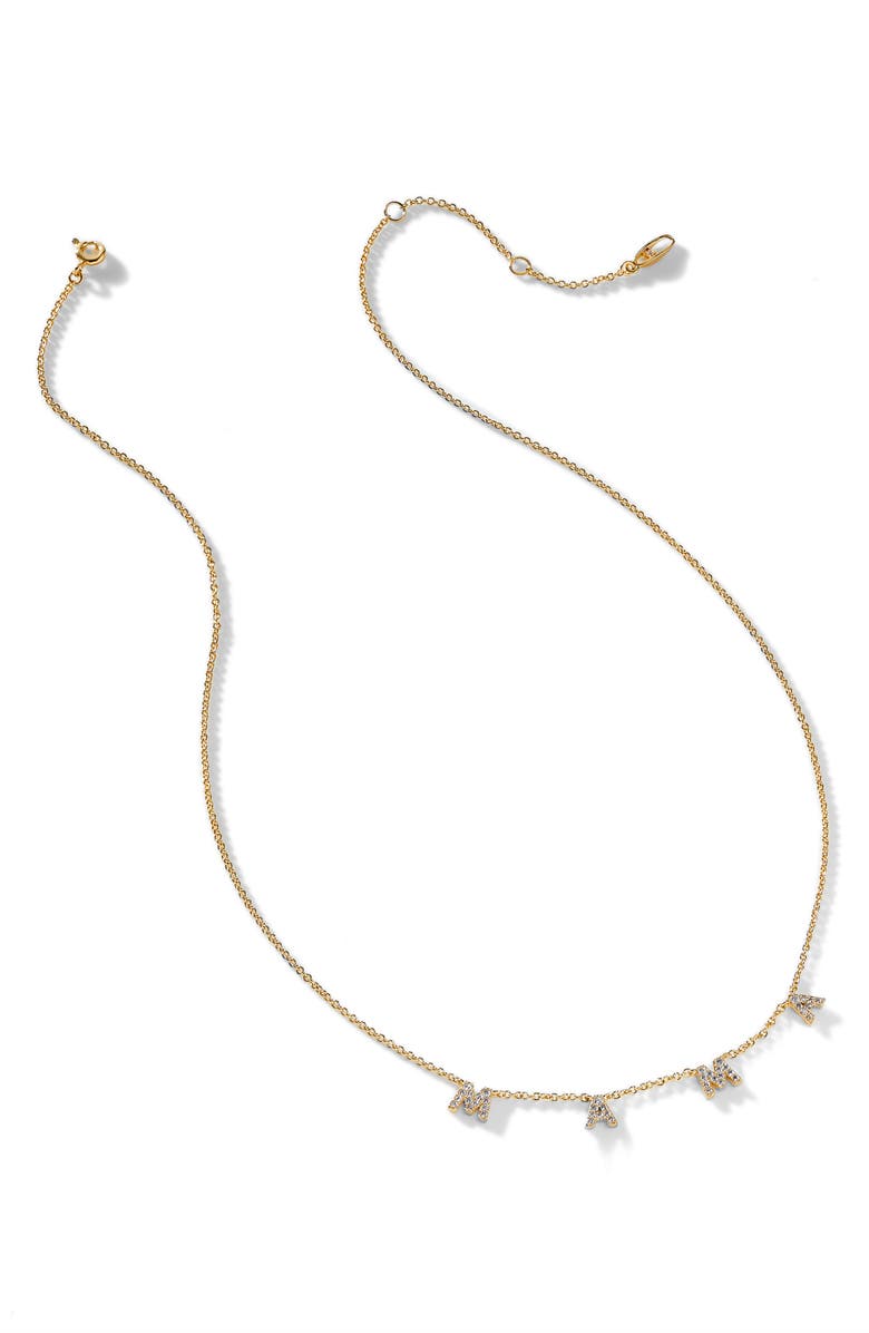 Nadri Mama Pavé Shaky Pendant Necklace | Nordstrom