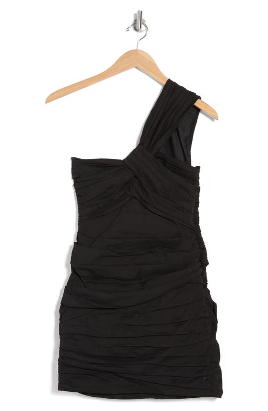 Shop A.l.c . Apollo One-shoulder Dress In Black