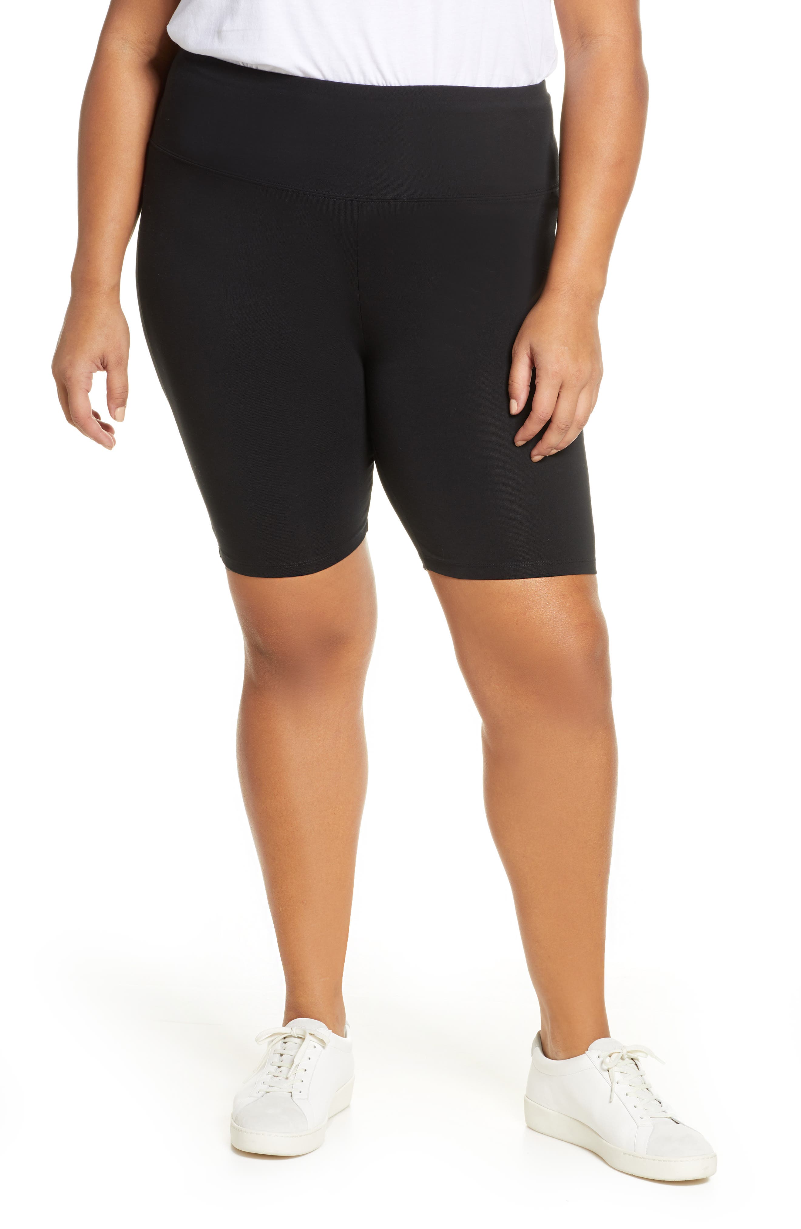 high waisted cycling shorts plus size