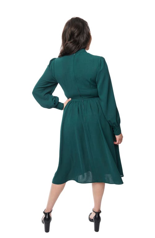 UNIQUE VINTAGE UNIQUE VINTAGE 1970S KEYHOLE SWING DRESS