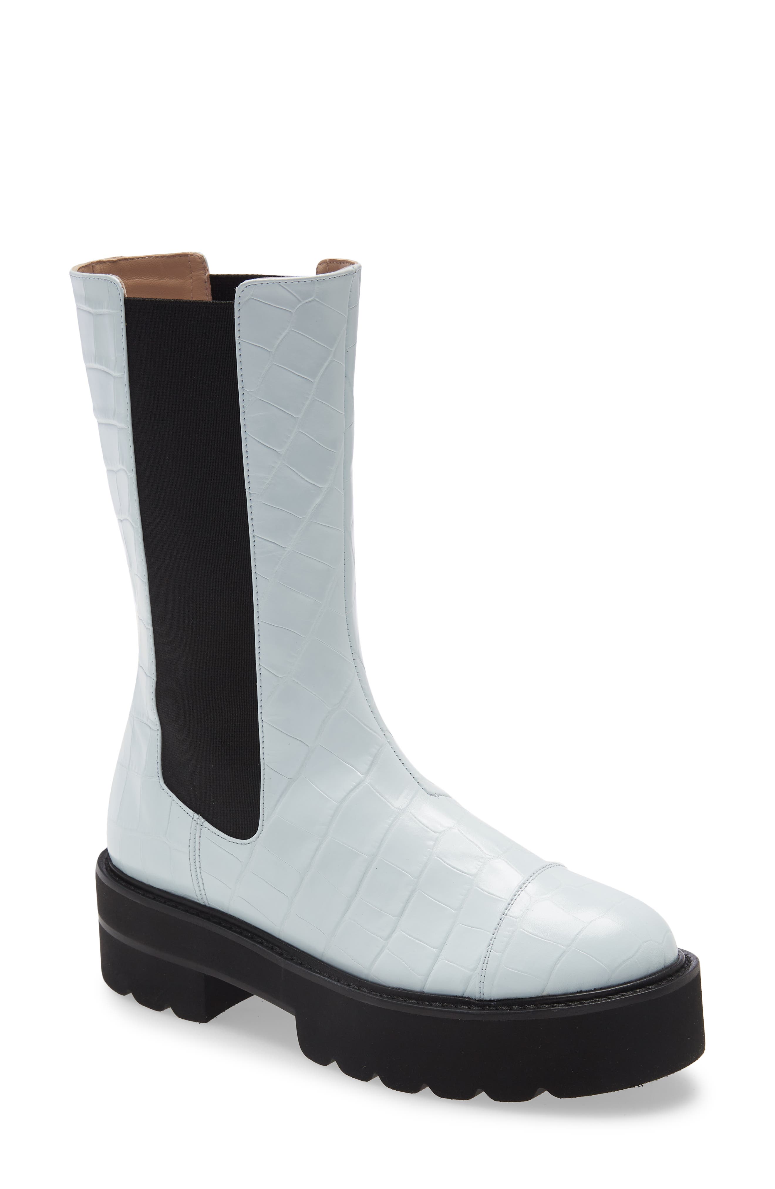 navy booties nordstrom