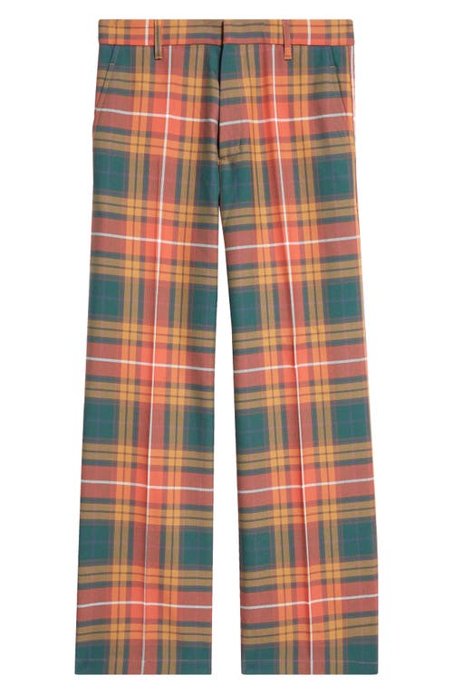 Shop Stockholm Surfboard Club Sune Plaid Flat Front Pants In Check