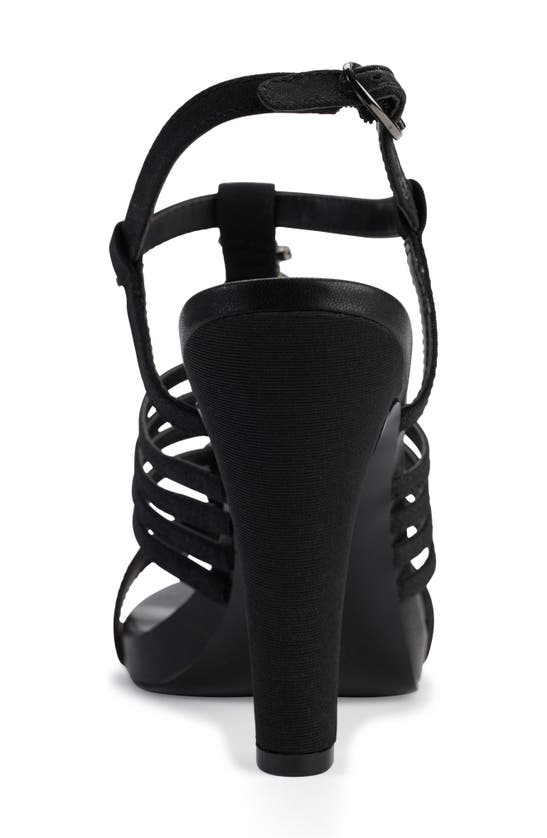 Shop Karl Lagerfeld Paris Cicely Strappy Sandal In Black