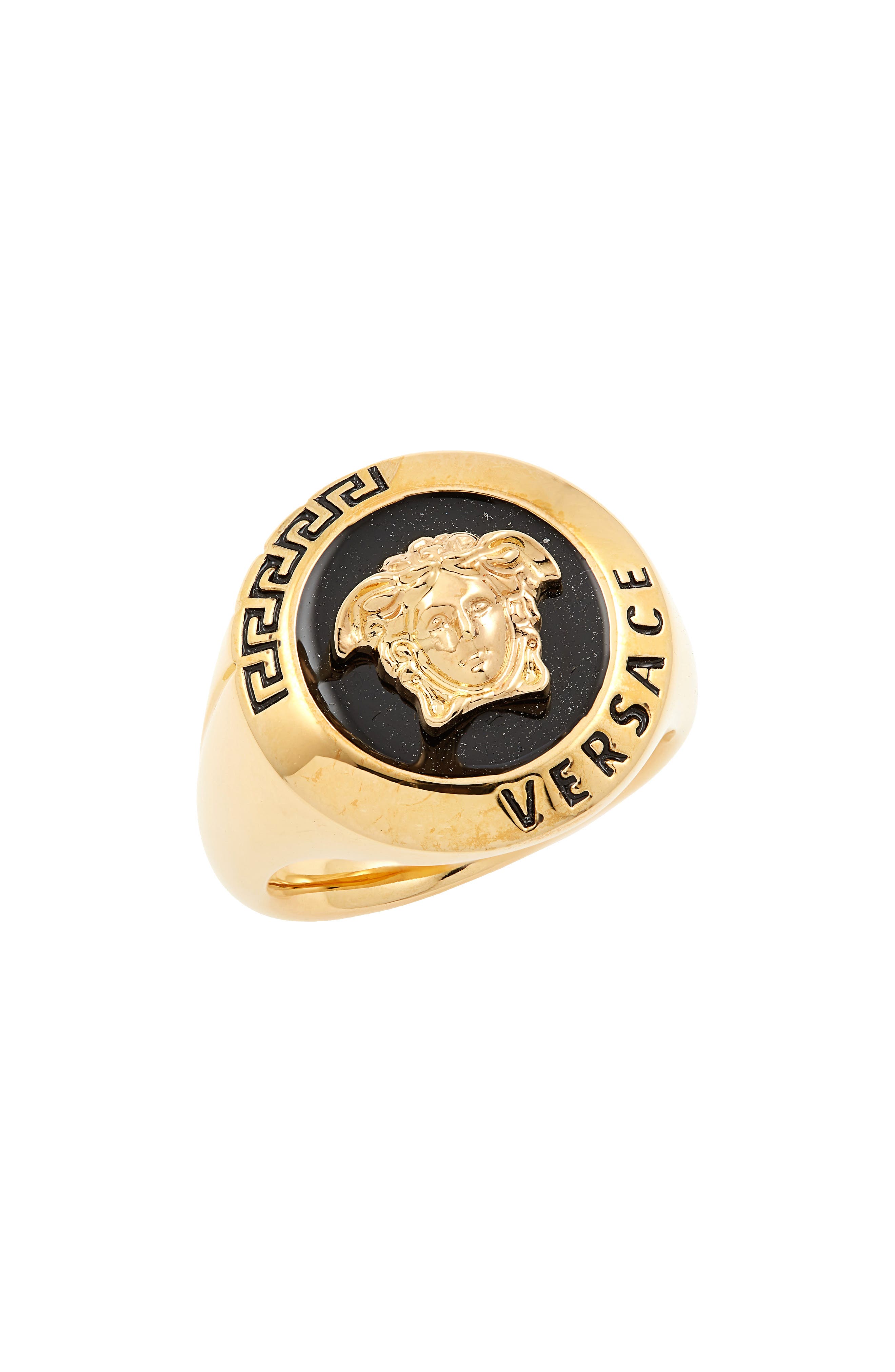 Versace Medusa Signet Ring in Versace 