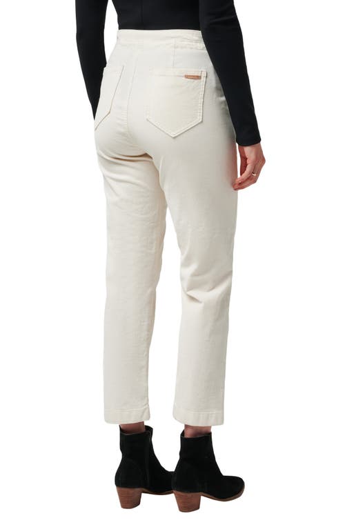 Shop Travismathew Friday Feeling Straight Leg Ankle Pants In Eggnog