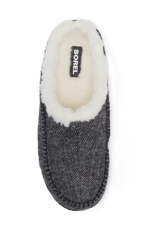 Shop Sorel Falcon Ridge Ii Scuff Slipper In Grill/black