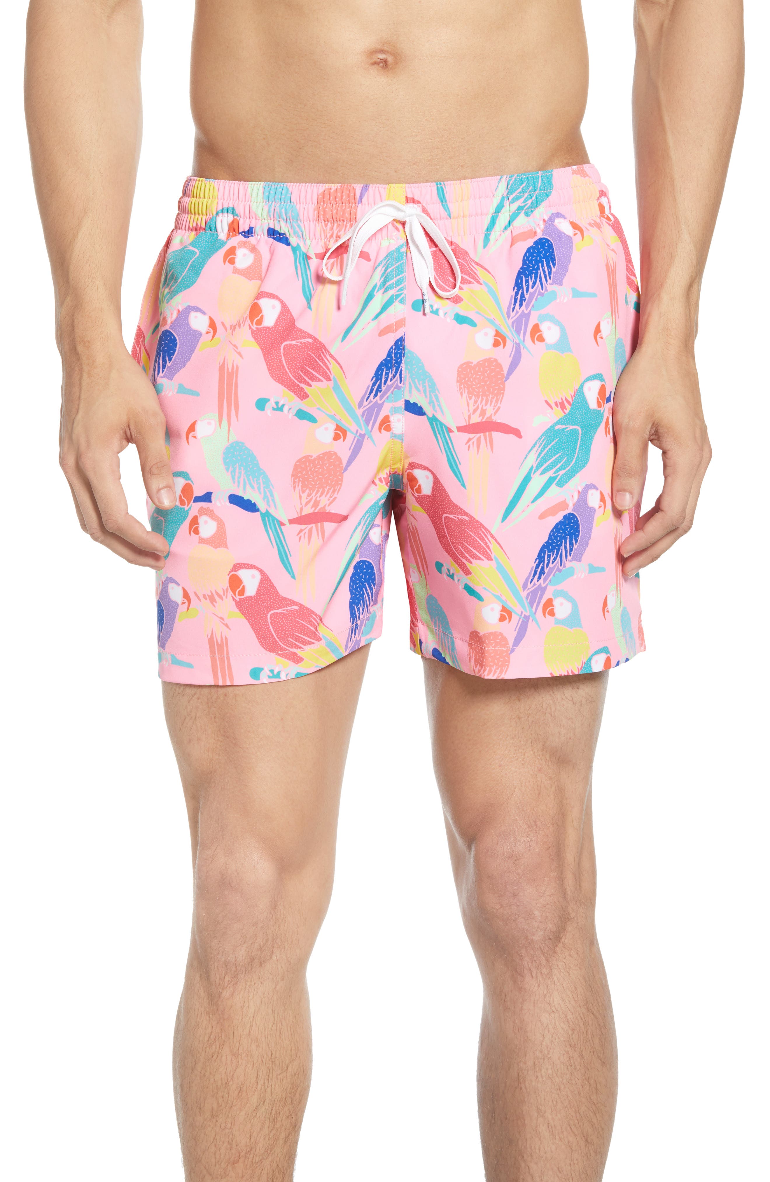 Chubbies The Fiesta Fiesta Swim Trunks, Pink