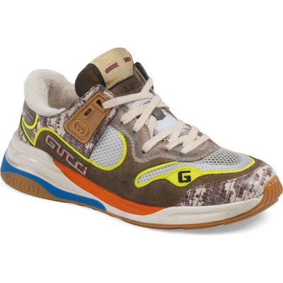 Gucci Ultrapace Low Top Sneaker - Beige