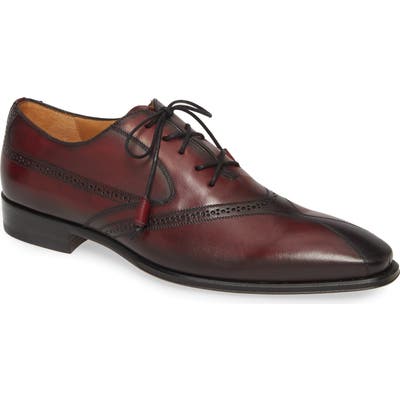 Mezlan Bertone Bicycle Toe Oxford- Burgundy