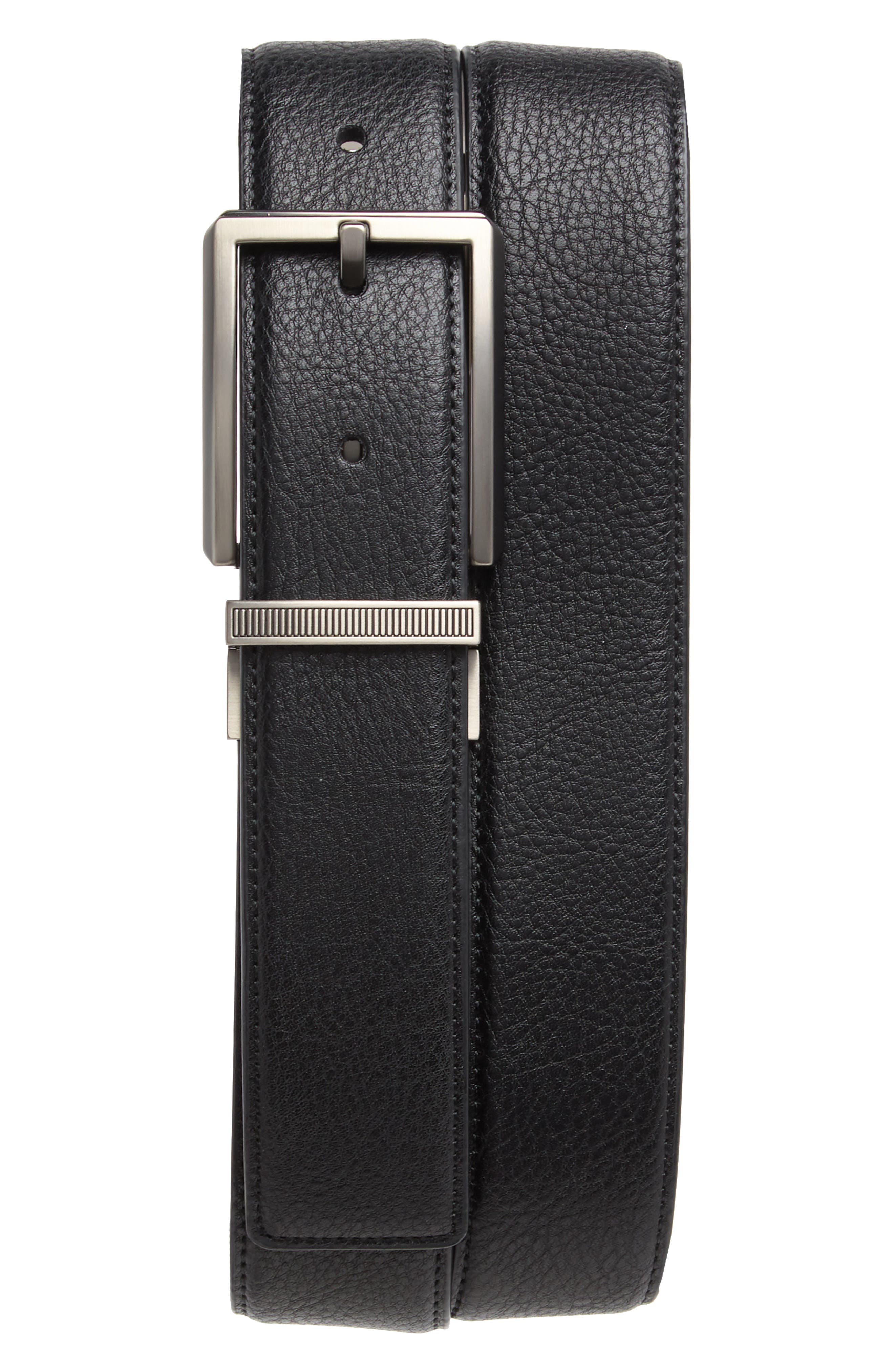 Original Penguin Reversible Pebbled Leather Belt Nordstromrack