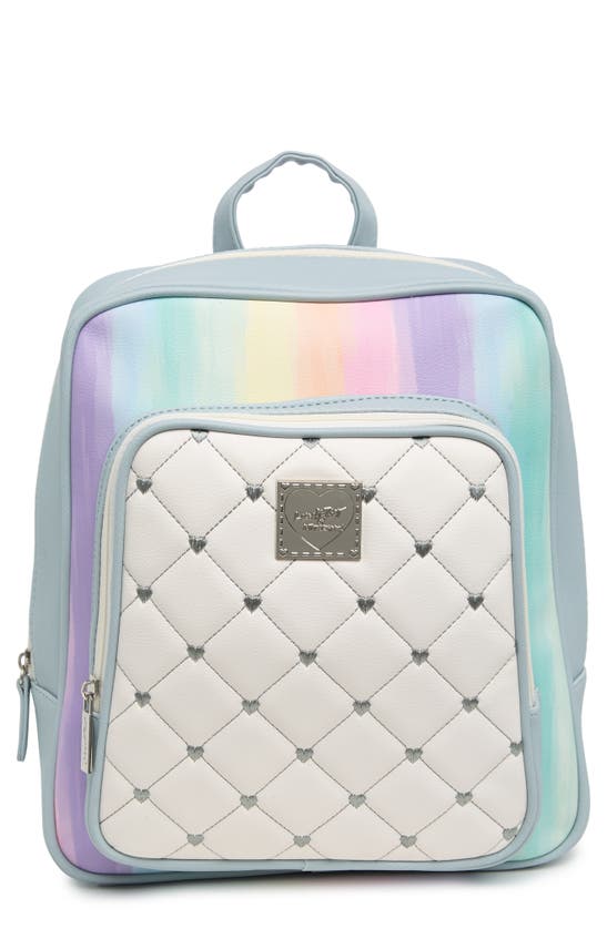 BETSEY JOHNSON CHEVRON QUILT BACKPACK