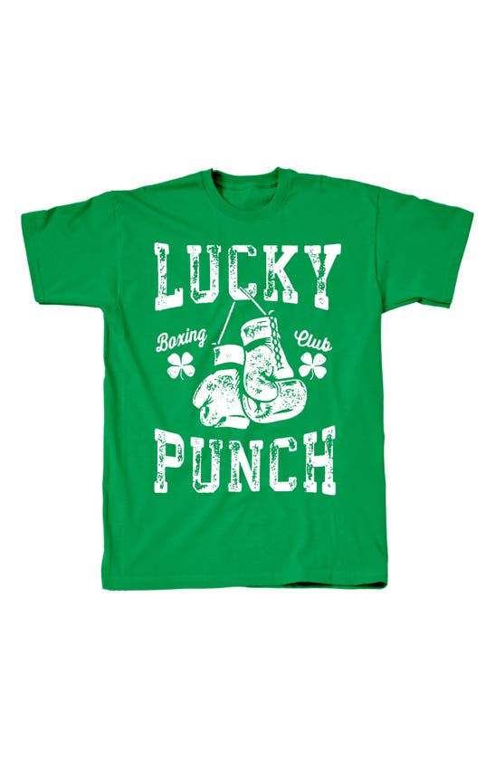 Shop Tsc Miami Lucky Punch Cotton Graphic T-shirt In Irish Green