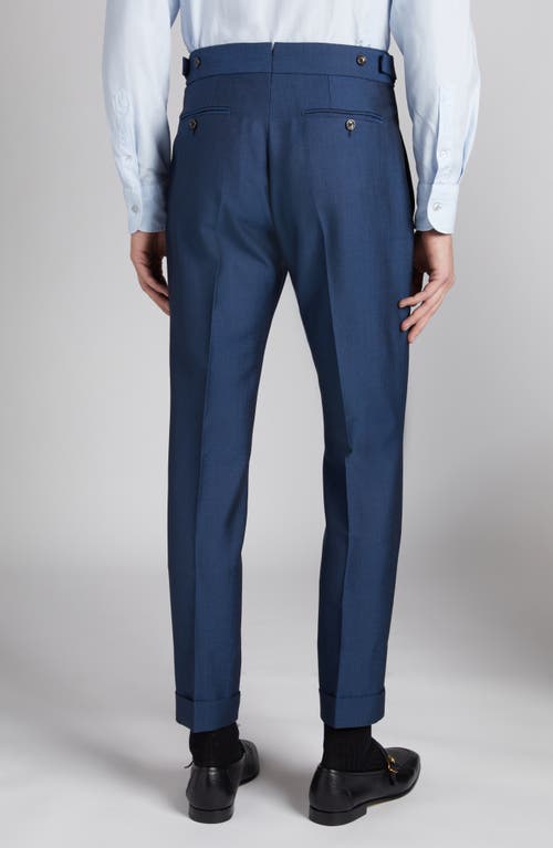 Tom Ford Men's Shelton Sharkskin Stretch Suit In Azure Blue