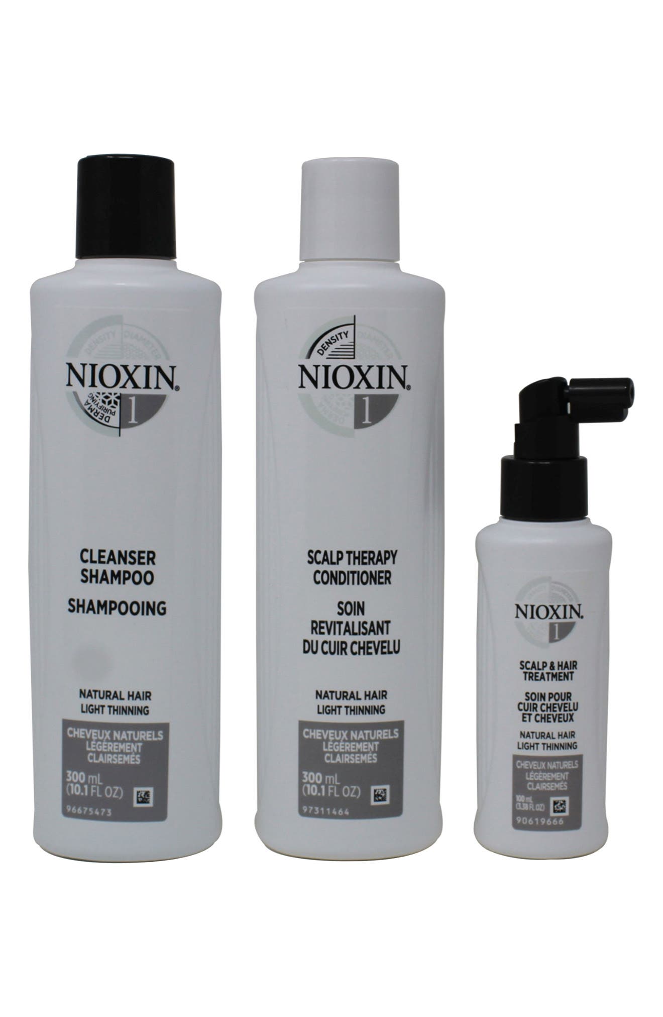 nioxin 3-piece hair system kit