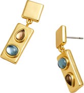 Madewell Stacked Stone Drop Earrings Nordstrom