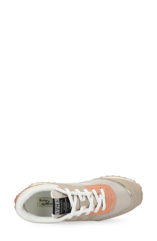 Shop Vintage Havana Cosmic Sneaker In Taupe/orange