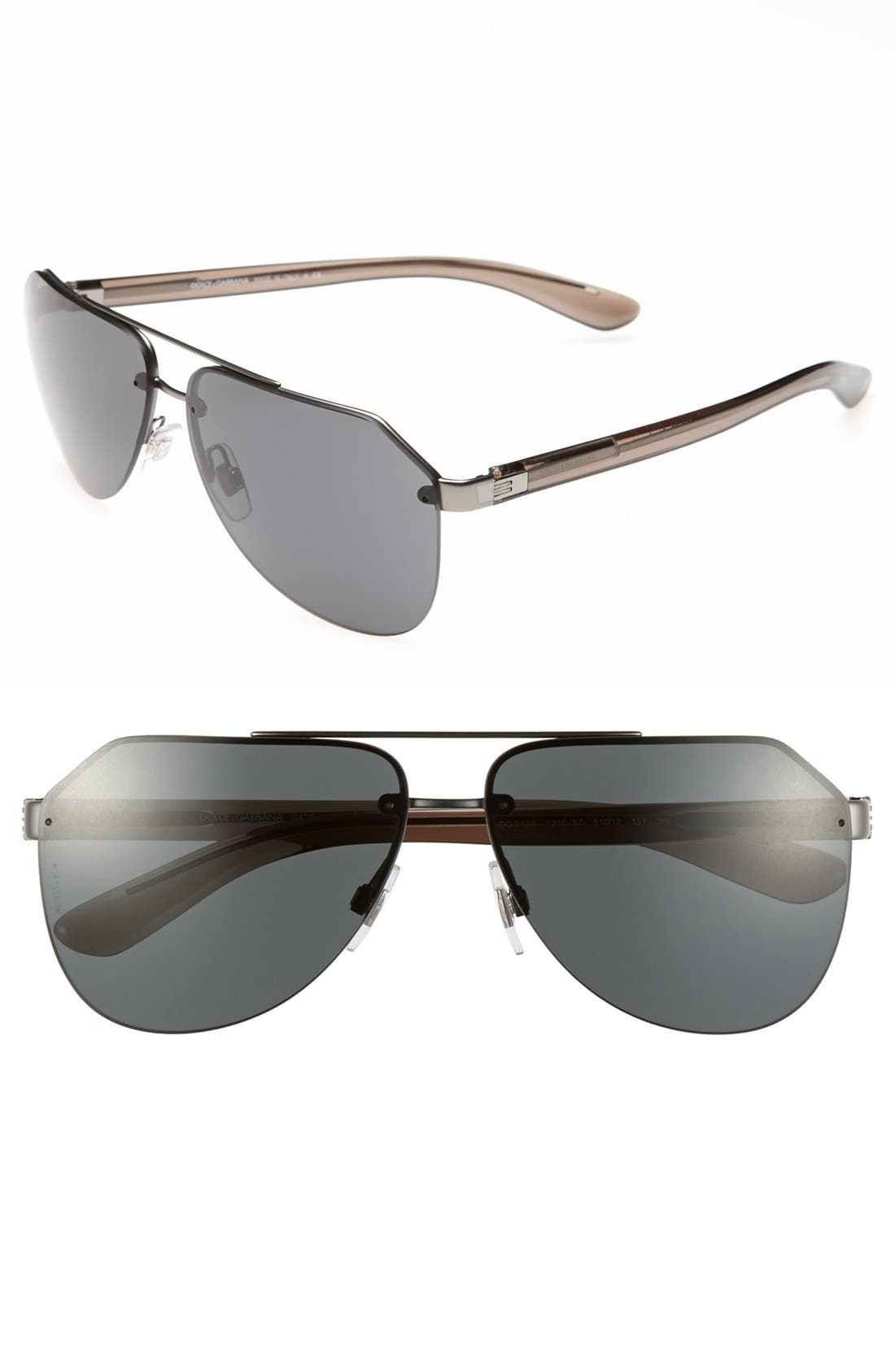 dolce and gabbana women's aviator sunglasses