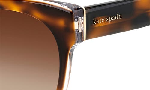 KATE SPADE KATE SPADE NEW YORK AUBRIELA 55MM GRADIENT ROUND SUNGLASSES 