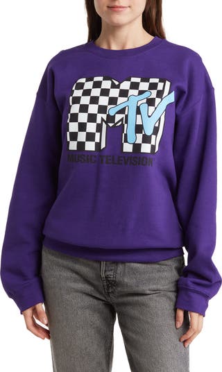 Philcos MTV Check Crewneck Sweatshirt Nordstromrack