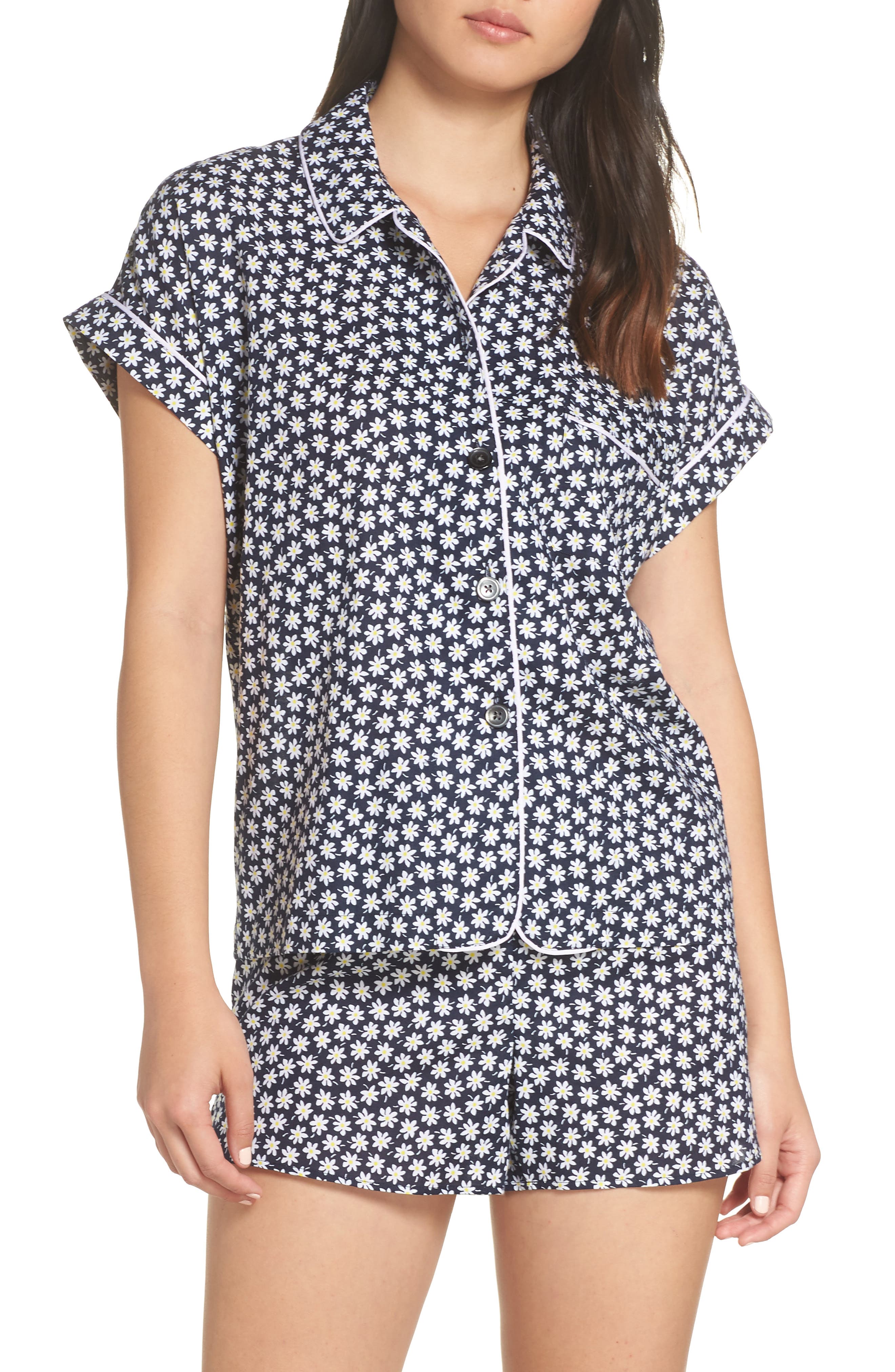 Madewell Bedtime Pajama Top, Blue