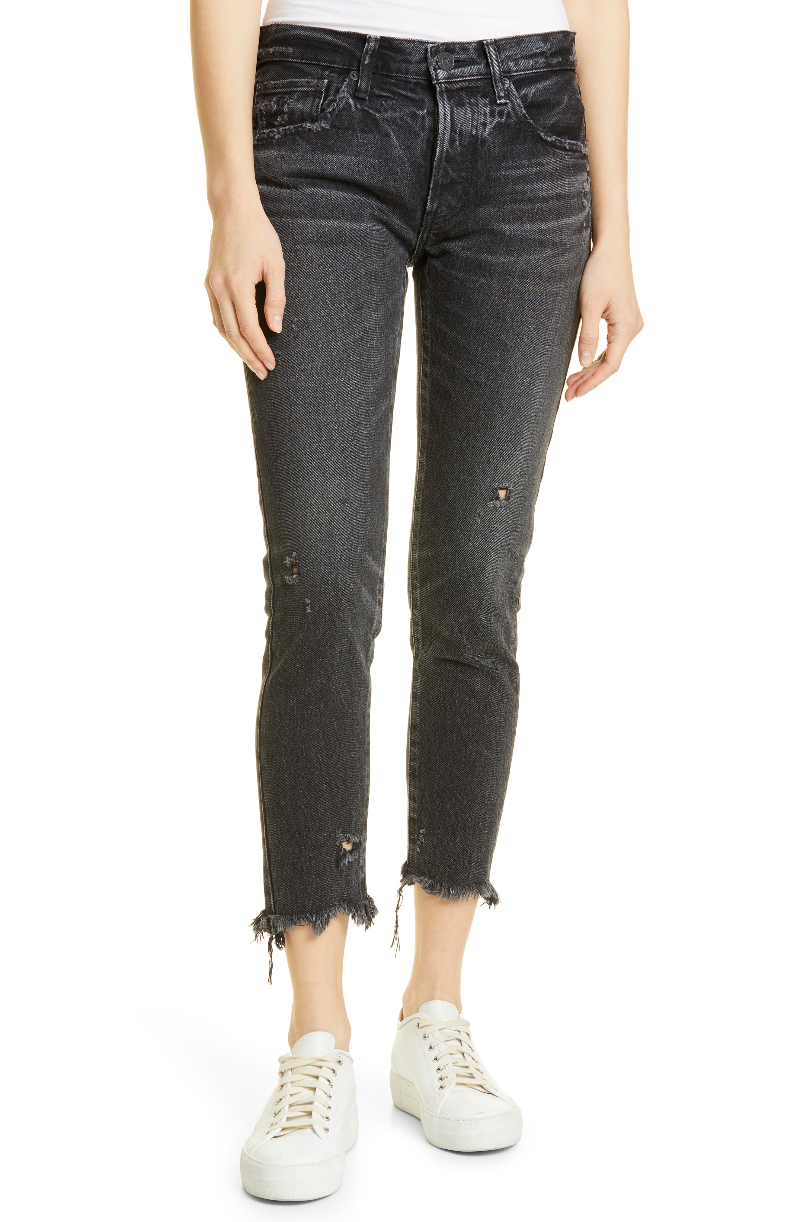MOUSSY Keller Tapered Skinny Jeans 