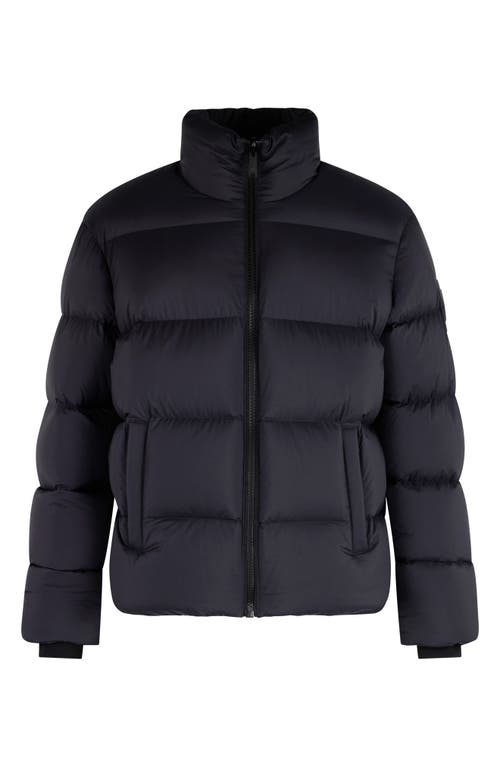 Shop Moose Knuckles King Reversible Quilted Down Puffer Jacket<br /> In Black