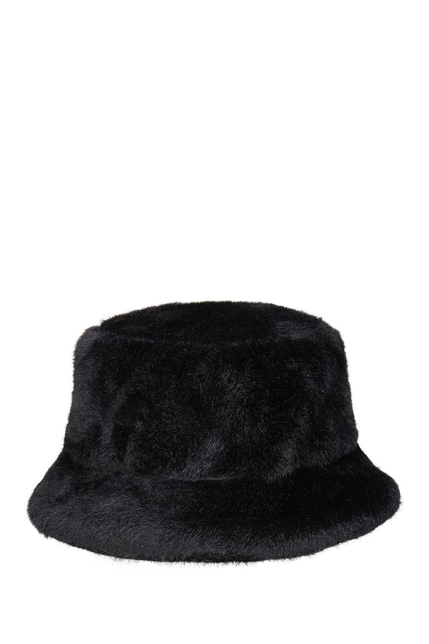 Steve Madden | Solid Faux Fur Bucket Hat | Nordstrom Rack