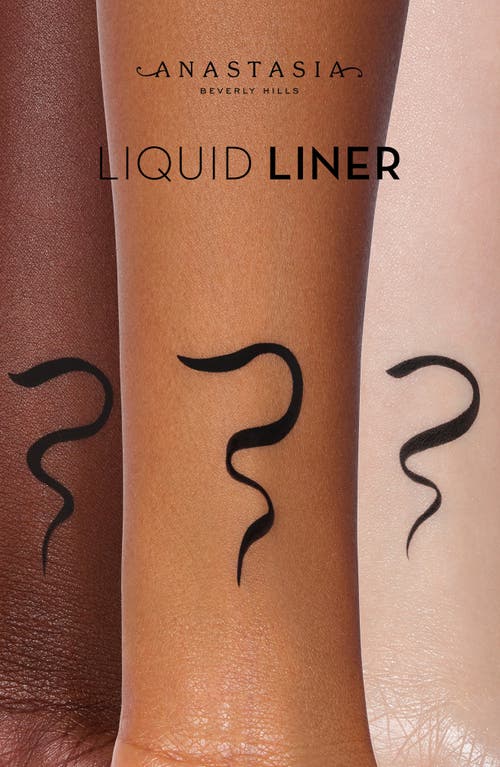 Anastasia Beverly Hills Liquid Liner In Black