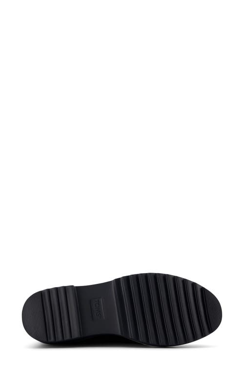 TOMS TOMS MAUDE LACE-UP WEDGE BOOTIE