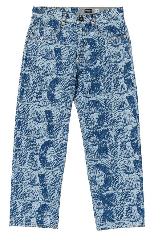 Shop Volcom X Fergus Purcell Fergadelic Jeans In Road Sky