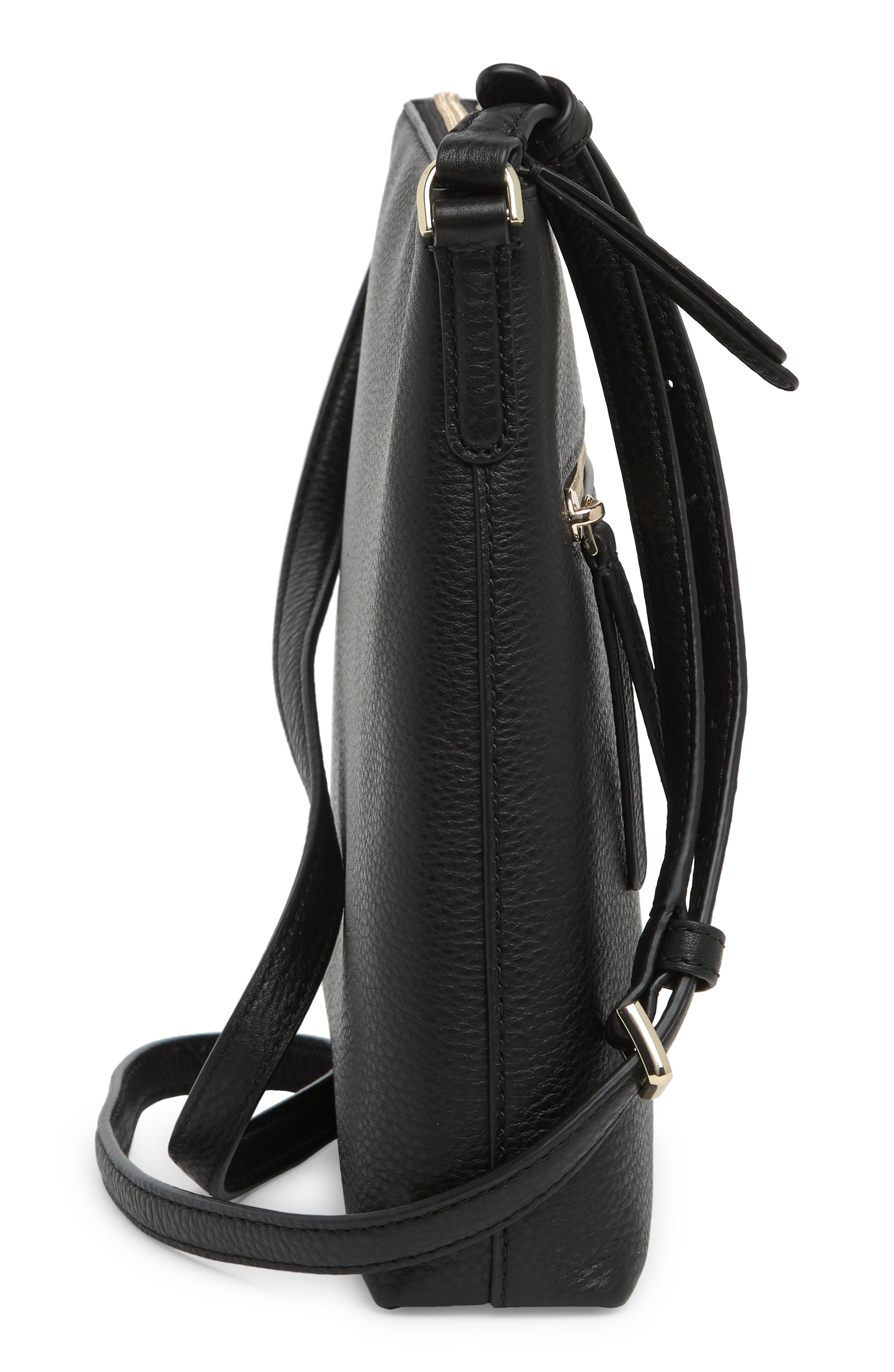 Kate Spade New York jackson top zip leather crossbody bag Nordstromrack