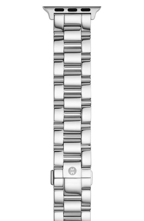 MICHELE 20mm Apple Watch® Bracelet Watchband in Stainless