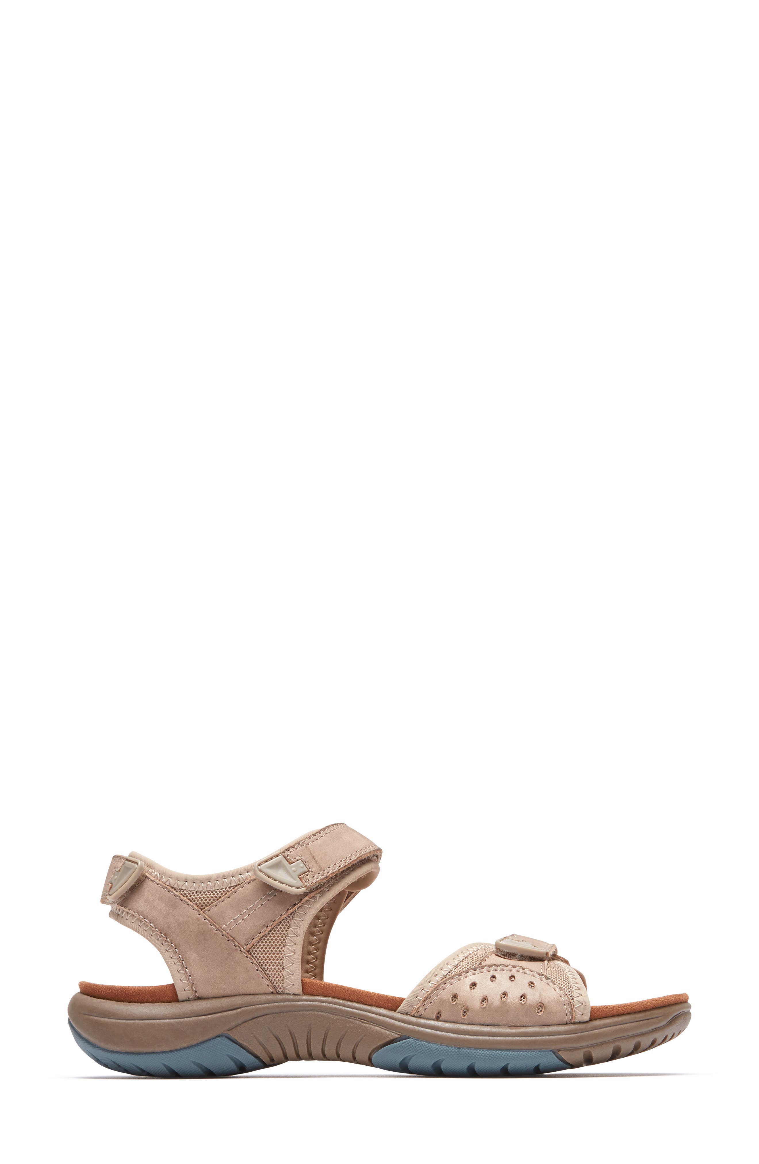 rockport women's franklin three strap sport sandal