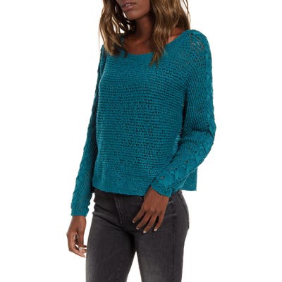 Billabong Chill Out Sweater, Blue/green