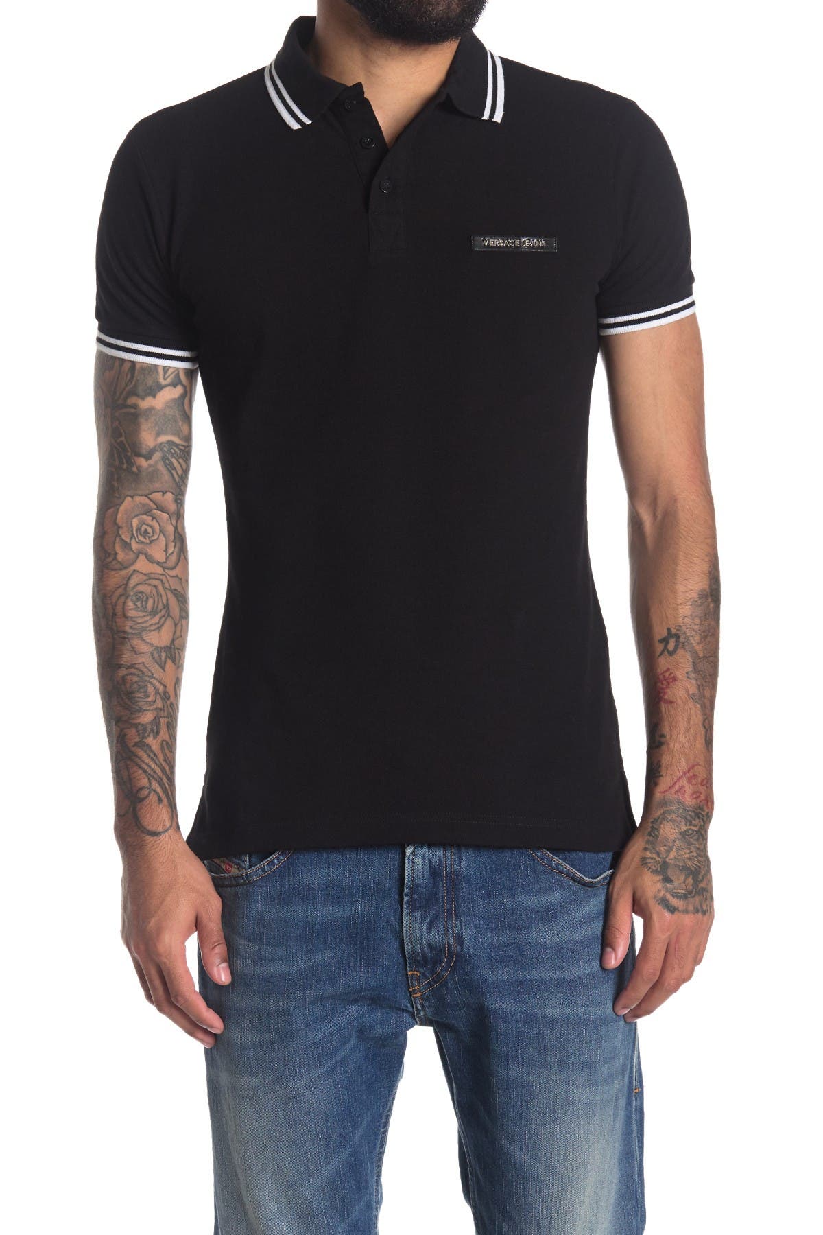 versace jeans polo shirt